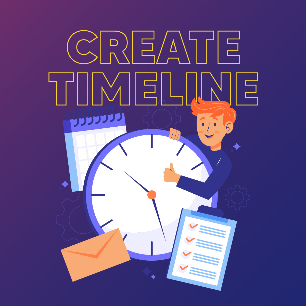 Create timeline